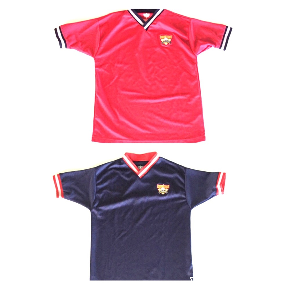 Cooperstown Dreams Park #7 Baseball Jerseys Size Small - Set of 2